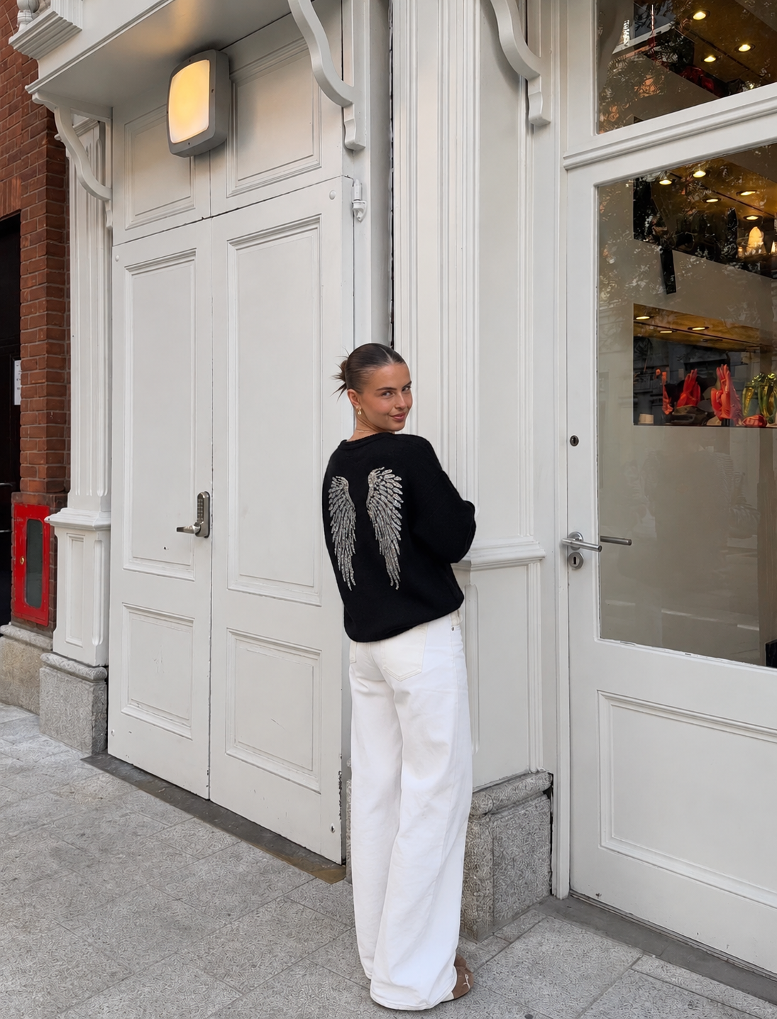 Angel Wings Knit – Black