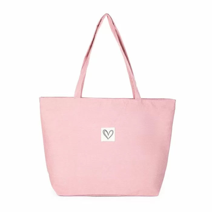 Heart shopper roze