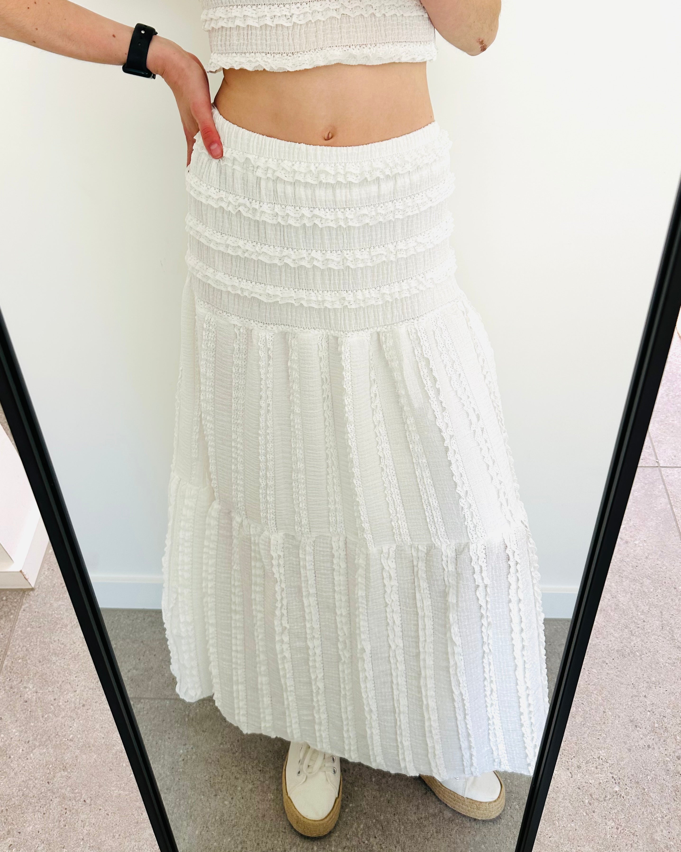 Paradise top white