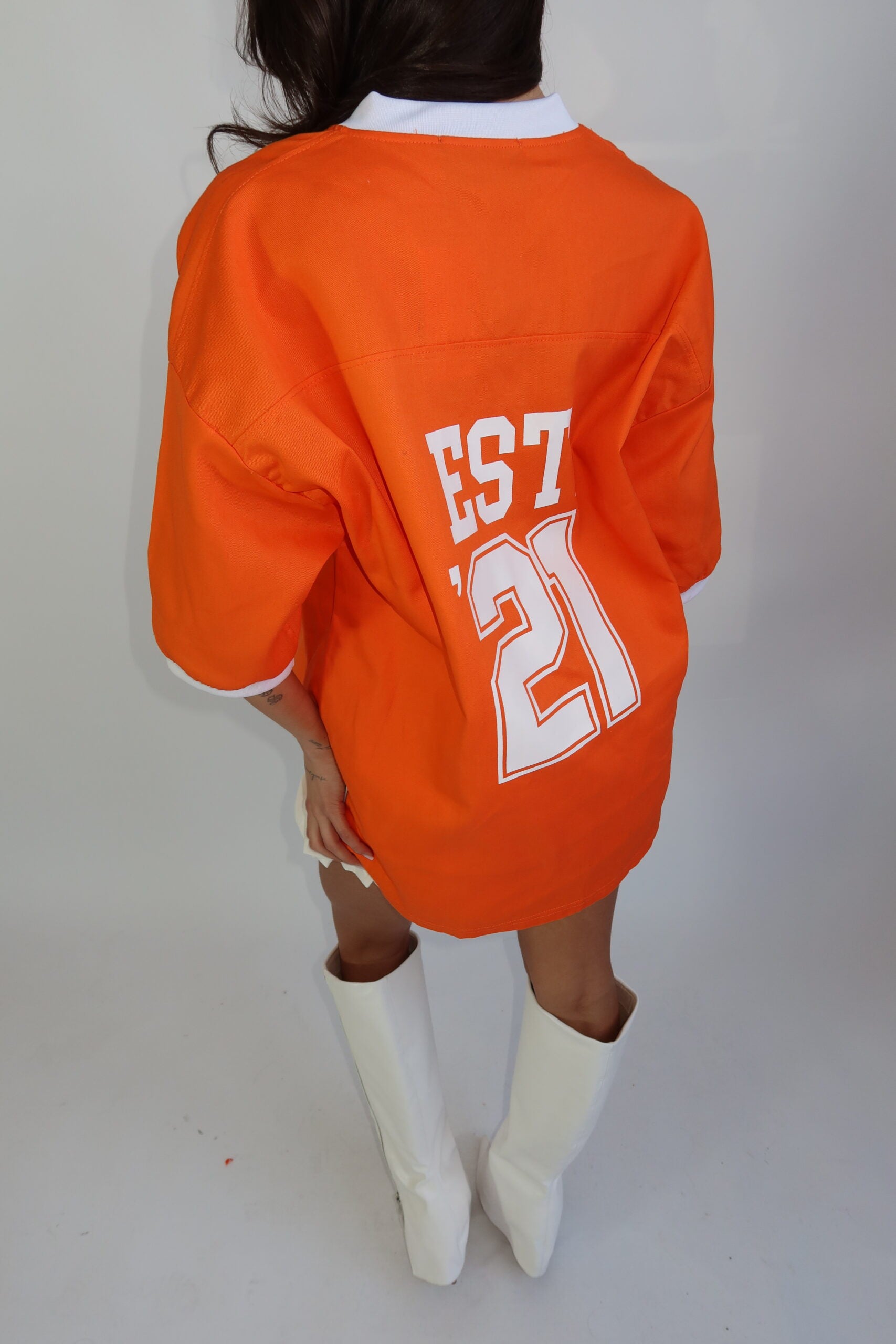 DENIMLOOK JERSEY – ORANGE