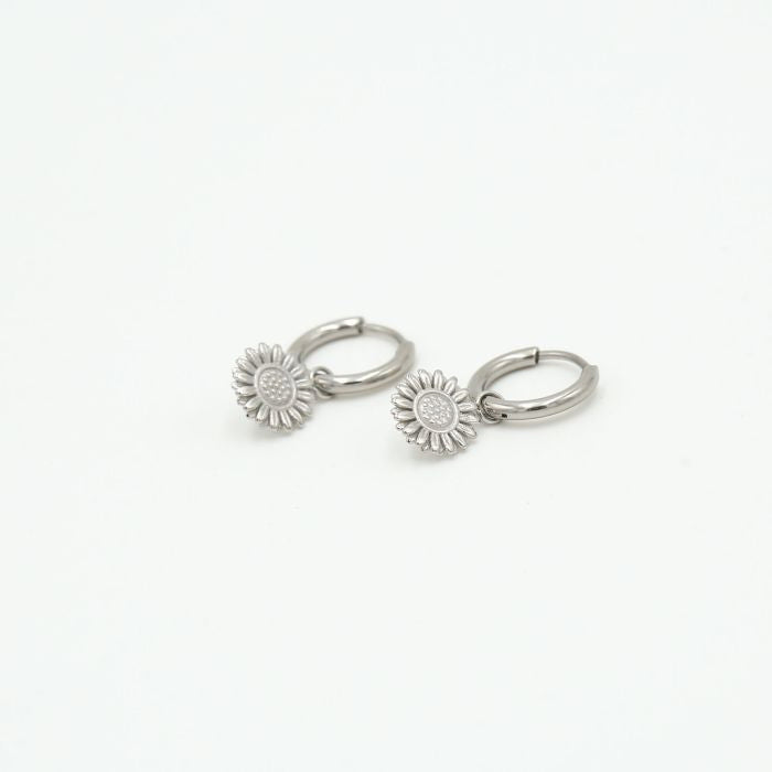 Sunny oorbellen zilver