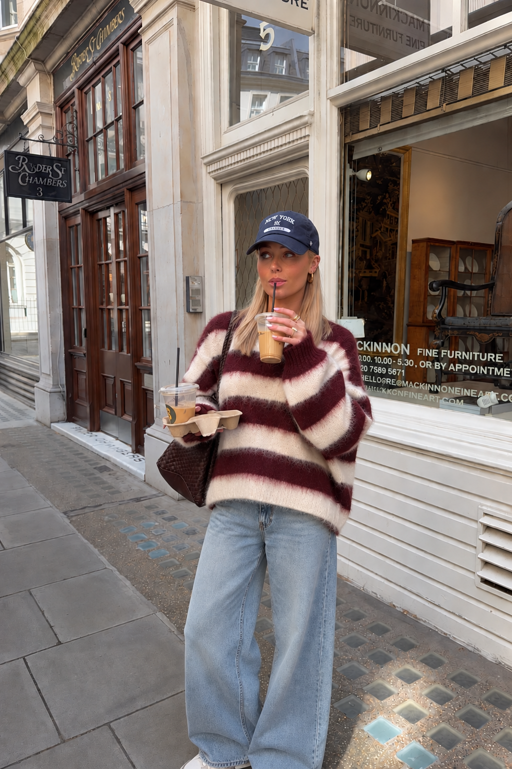 Molly Fluffy trui – burgundy