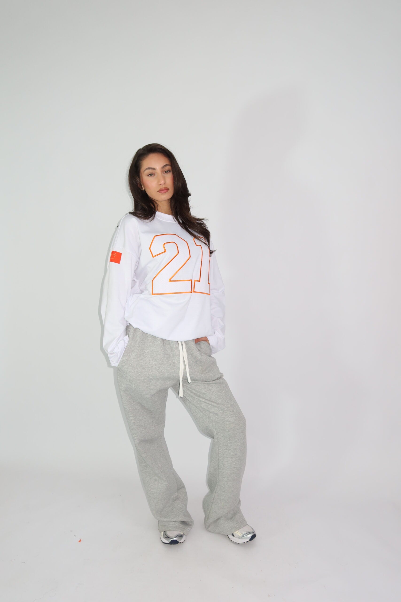 LONGSLEEVE “21 JERSEY” – WIT