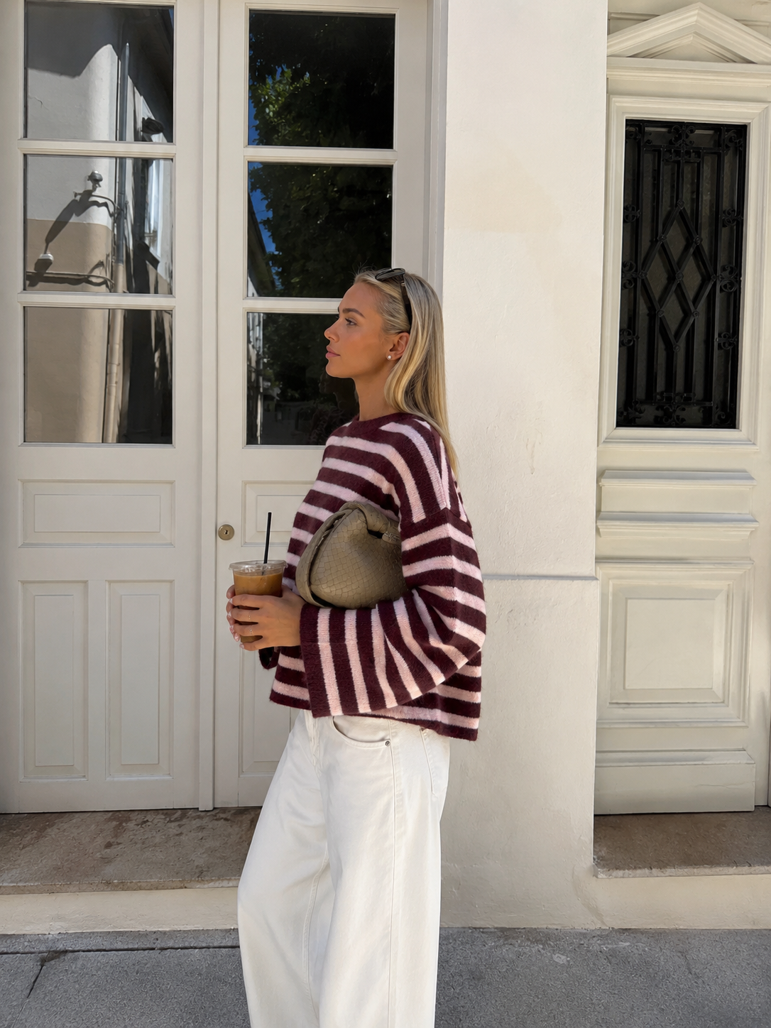 Amour trui pink burgundy
