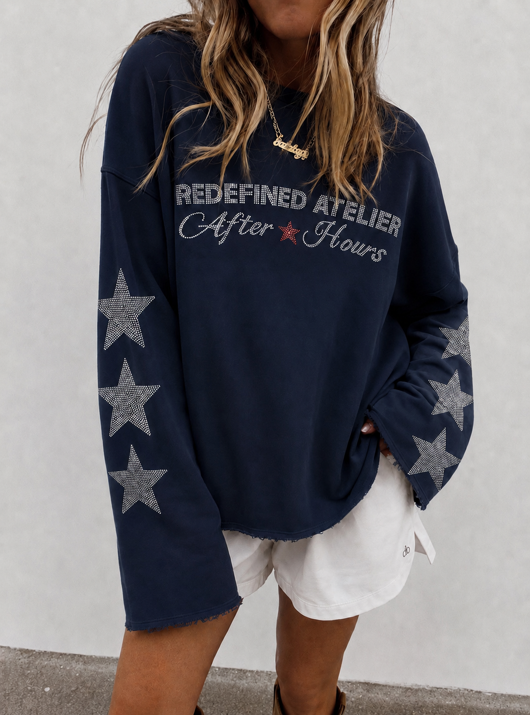 Redefined atelier longsleeve navy