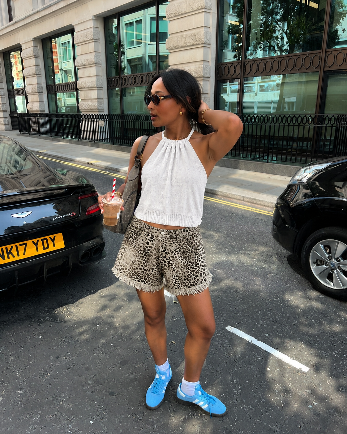 Ruffle summer short panter