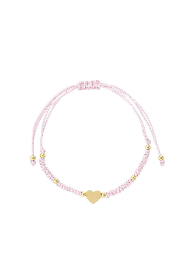 Elise bracelet light pink