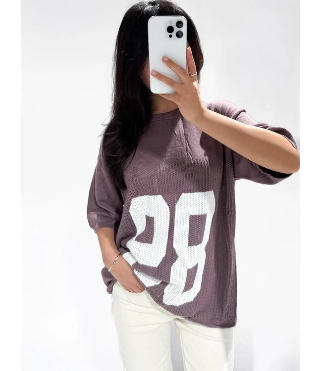 Redefined Baseball shirt taupe