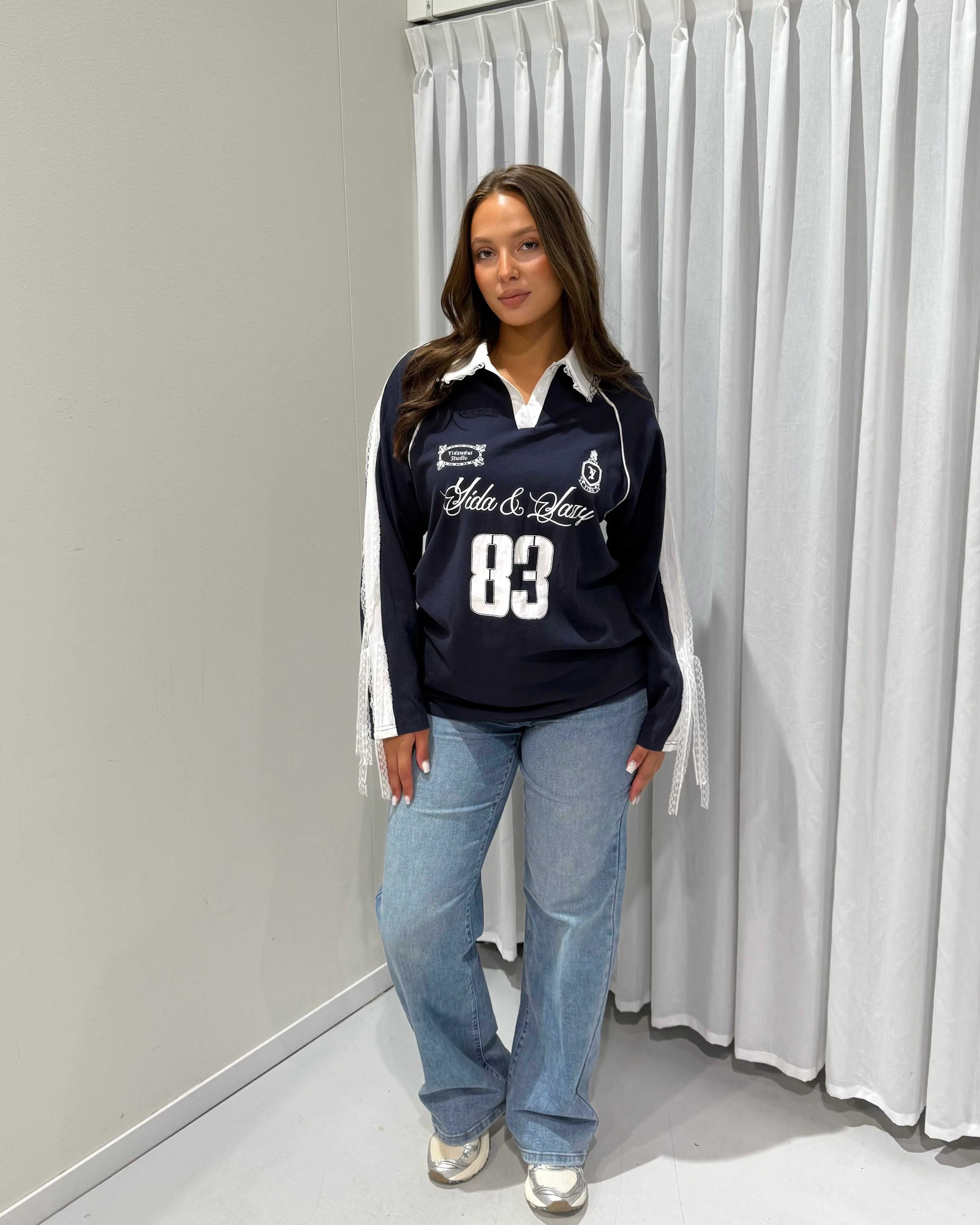 Faya Baseball shirt navy