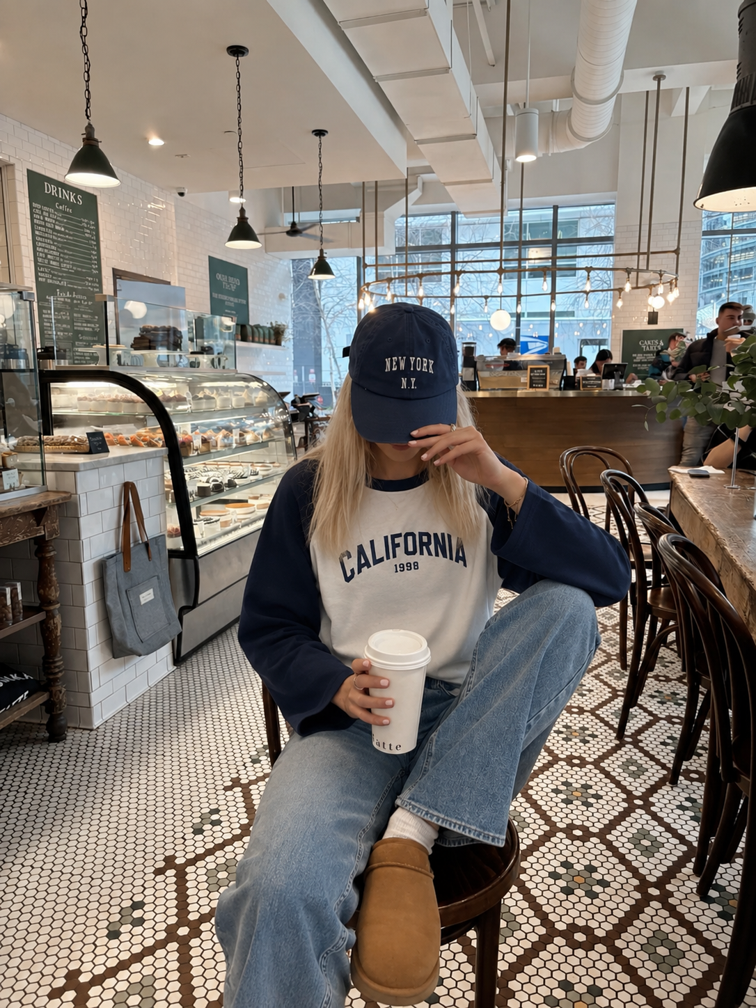 West Coast longsleeve - navy