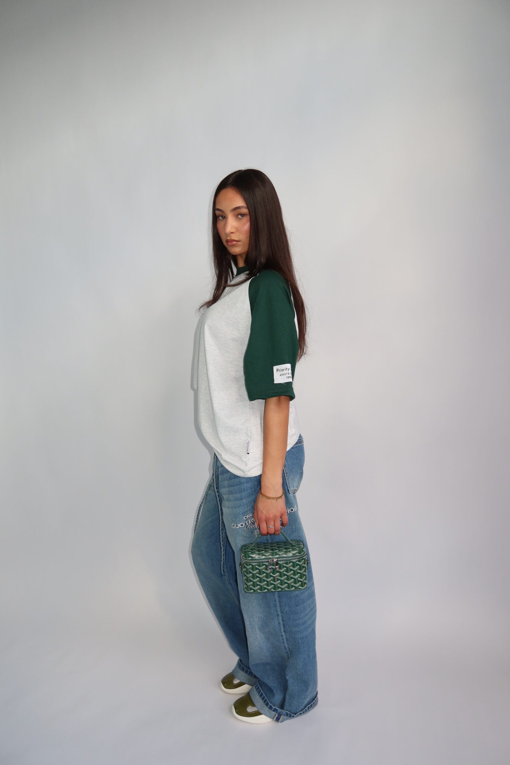 Prioirty Amsterdam tee green