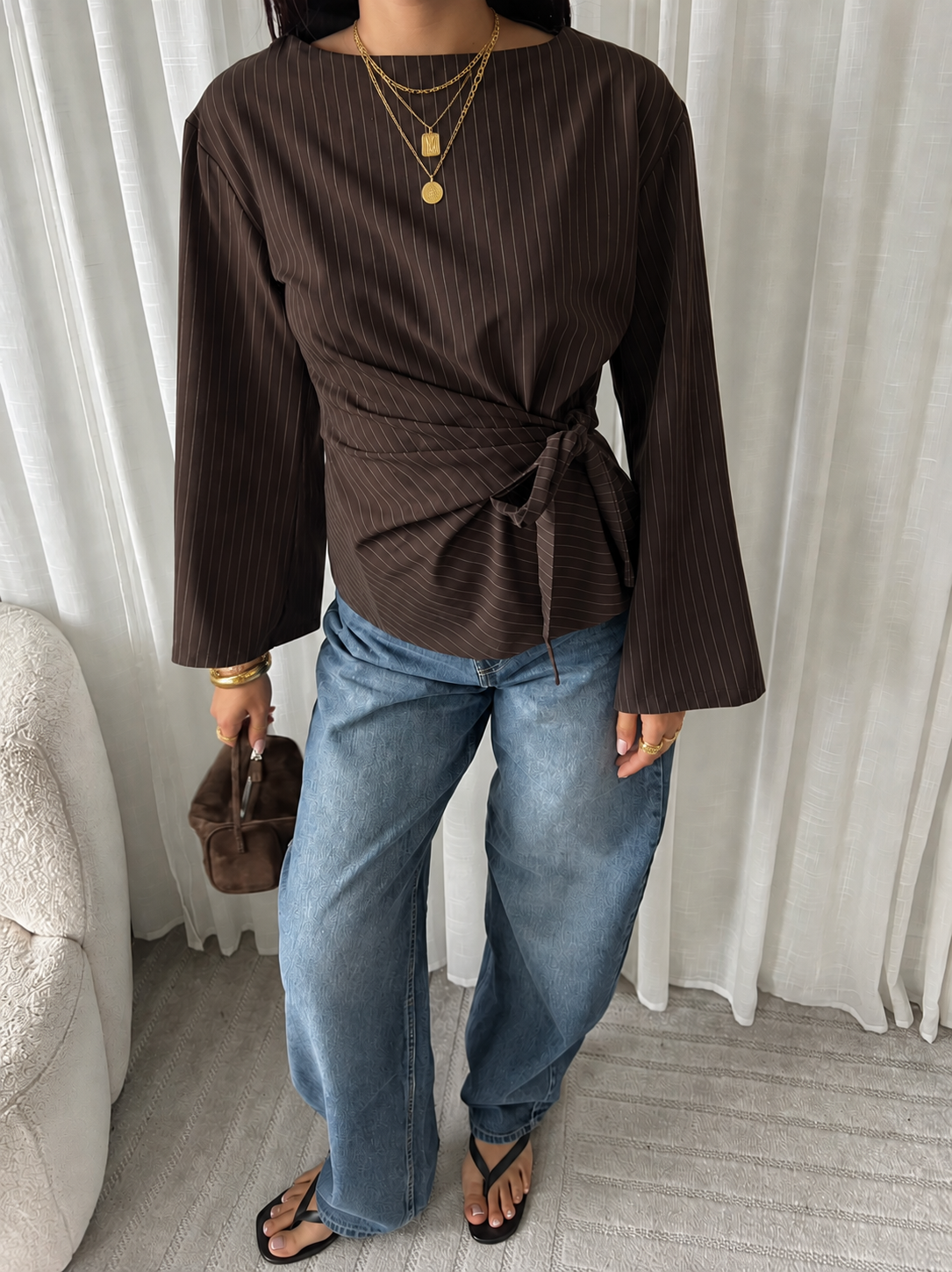Dana deluxe top bruin