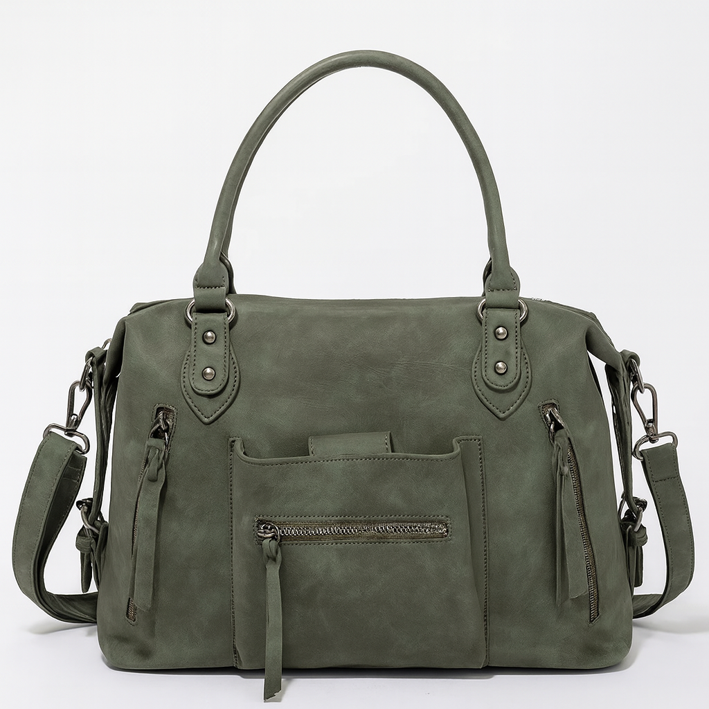 Limited city girl bag green