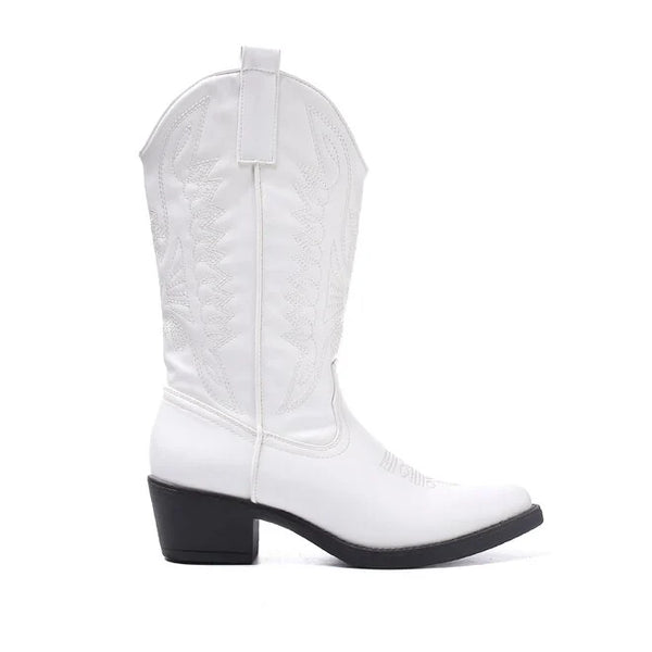 Cowboy boots wit