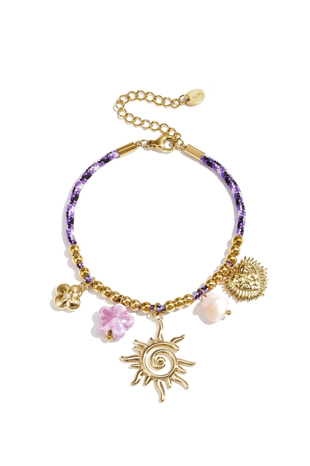 Swing colour armband roze blauw