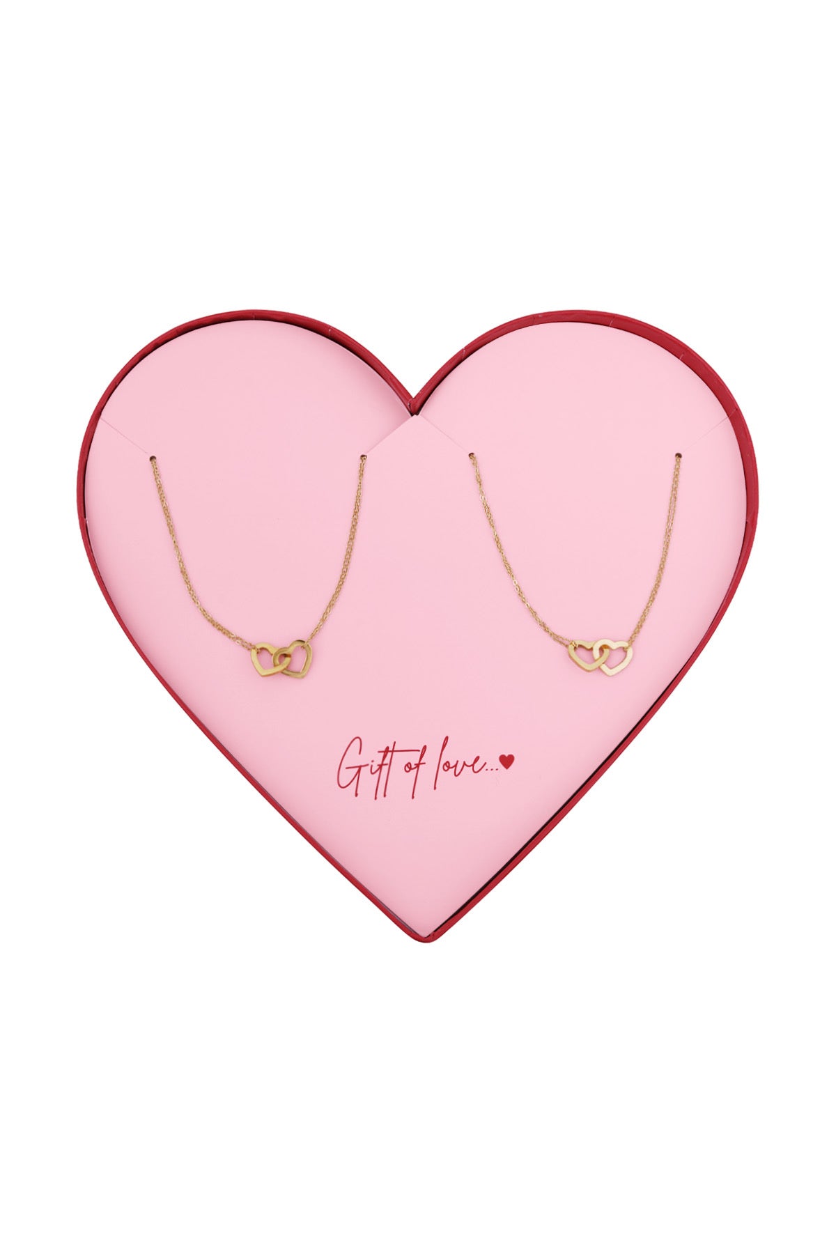 Gift of love knots ketting goud