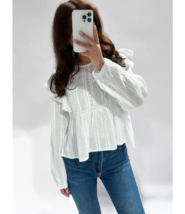 Chloe blouse wit