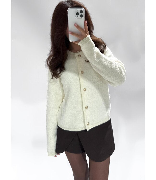 Serena cardigan creme