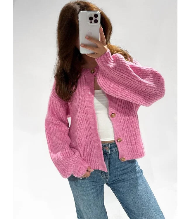 Sarah cardigan pink