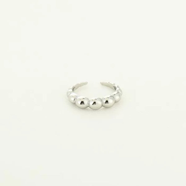 Dots ring zilver