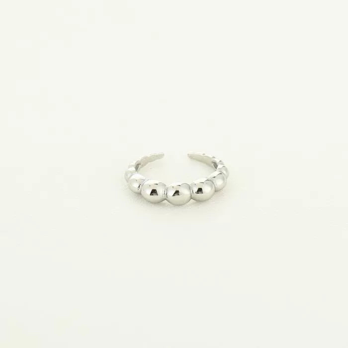 Dots ring zilver