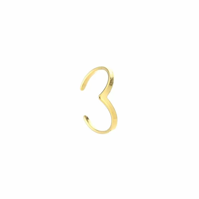 V- ring goud
