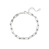 special chain armband zilver