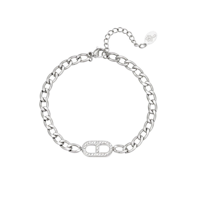 Filou armband zilver