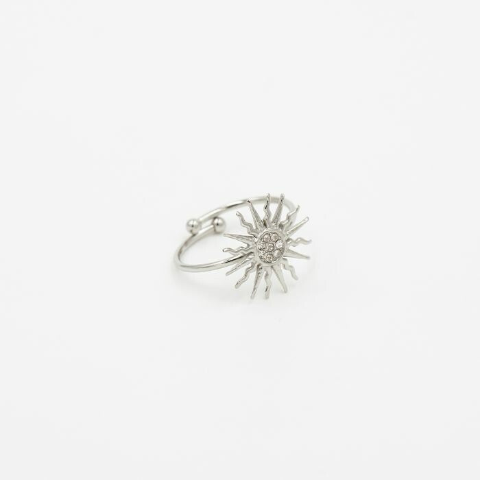 bali sun ring zilver