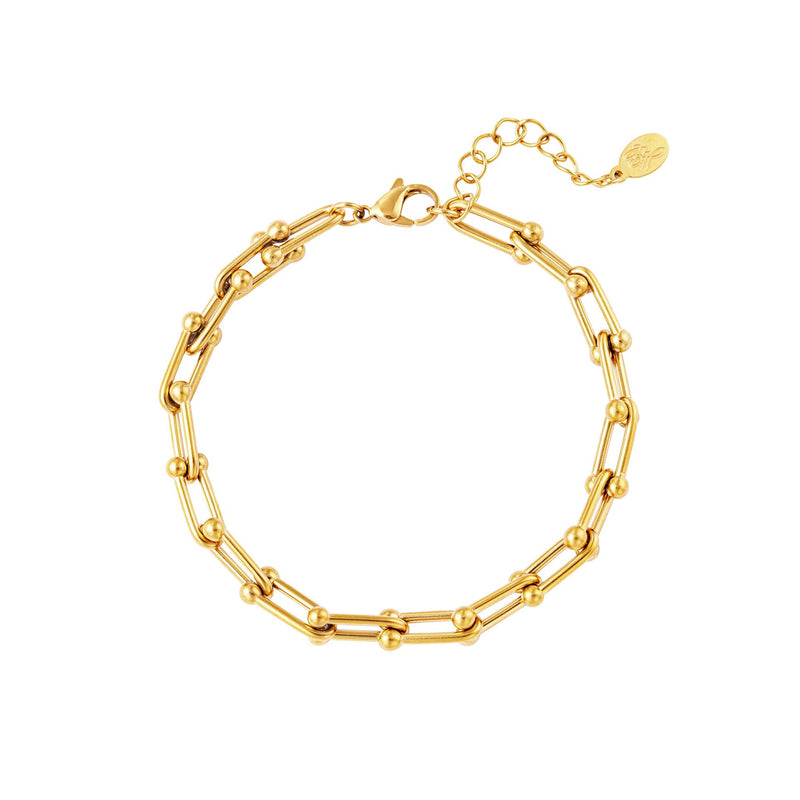 special chain armband goud