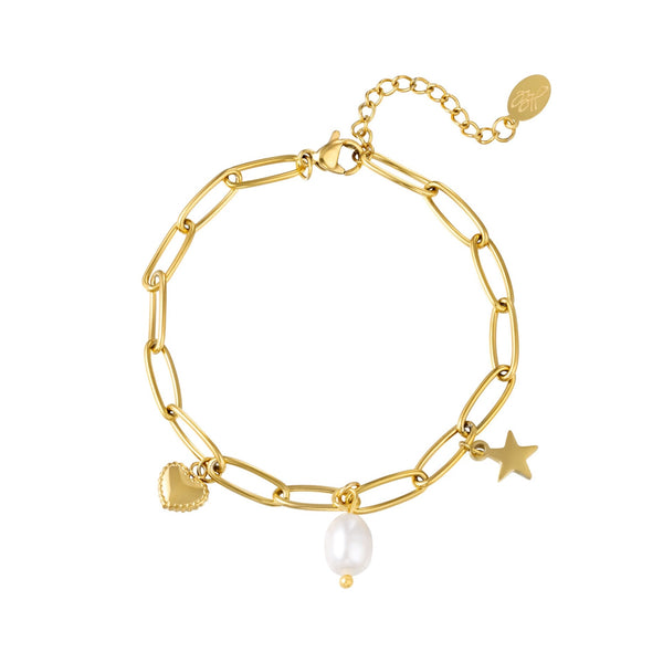livia armband goud