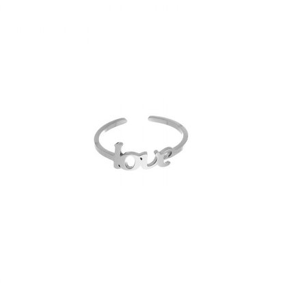 love ring zilver